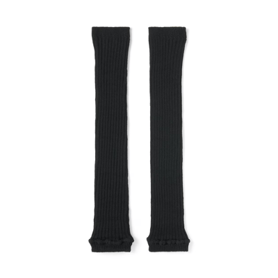 【日本MUJI 】保暖棉質 兩用保暖套（可當護腿套或手套，含羊毛成分）4