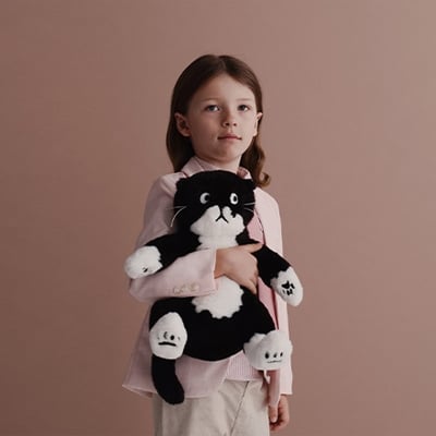 【afternoon tea】賓士貓立體玩偶1