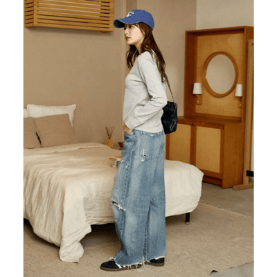 【 MARY QUANT × PUBLUX 】限定聯名羅紋亨利領長袖上衣7