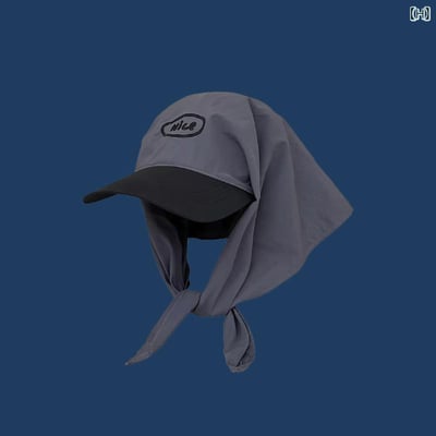 【 日本直送 】美式格紋頭巾一體式鴨舌帽9