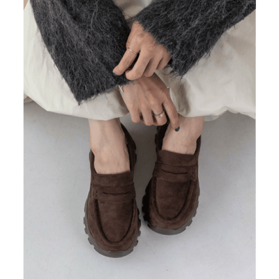 【 EVOL 】2026AW 超輕量厚底樂福鞋10