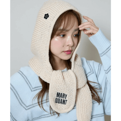 【 MARY QUANT × PUBLUX 】Balaclava 頭套圍巾4