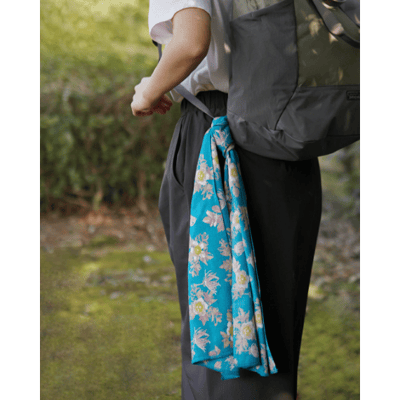 【CHAORAS】戶外運動速乾抗菌多功能頭巾｜山野植物圖案 男女通用6