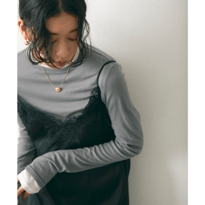 【 Lutim by u 】透膚羅紋圓領上衣2