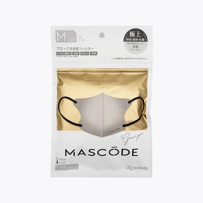 【SUNSMARCHE MASCODE 3D】涼感口罩 7入1