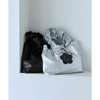 【 MARY QUANT × VIS 】WEB限定 荷葉邊手提托特包1