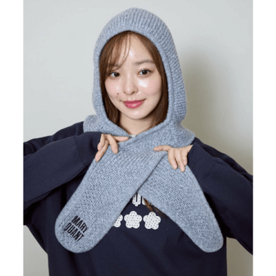 【 MARY QUANT × PUBLUX 】Balaclava 頭套圍巾10