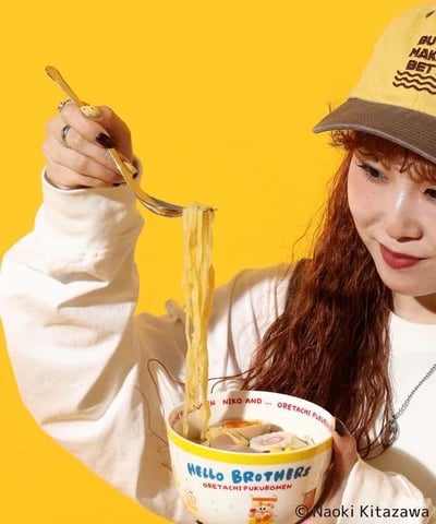 【 niko and 】... ×「おれたち袋麺」聯名拉麵叉匙5