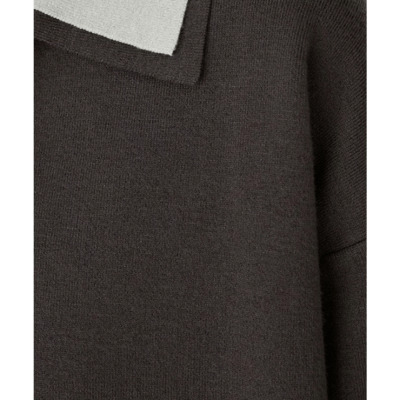 【 FREAK'S STORE 】撞色 POLO 領排釦針織上衣20