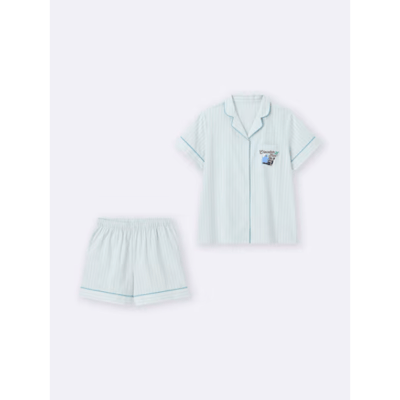 【GU × PUPPET SUNSUN】夏日冰淇淋系．100%純棉家居服套裝（短袖短褲組）5