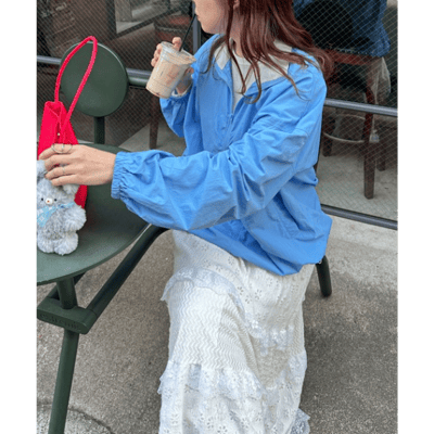 【 PILIT 】半拉鍊尼龍套頭衫4