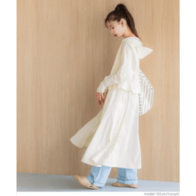 【日本 coca】水陸兩用抗UV連身外套連帽防曬衣7