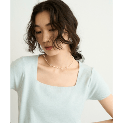 【 Lutim by u 】鎖骨線條柔膚針織上衣2