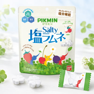 Pikmin 皮克敏｜鹽味汽水糖錠 6入BOX 🌱🧂1