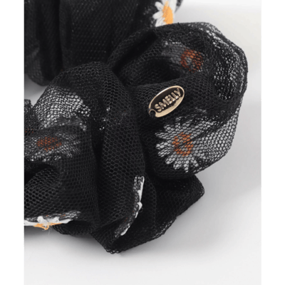 【日本SMELLY 】透膚花朵刺繡大腸圈4