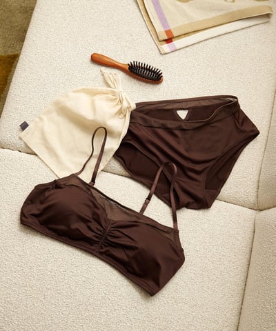 【 3COINS 】透膚內衣褲套裝9