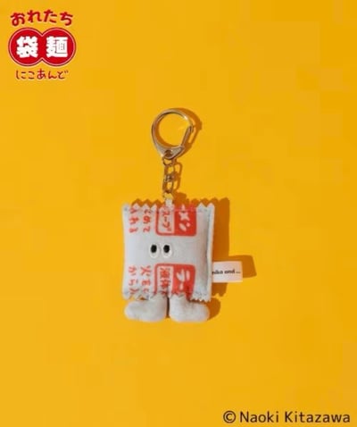 【 niko and 】... ×「おれたち袋麺」聯名絨毛吊飾3