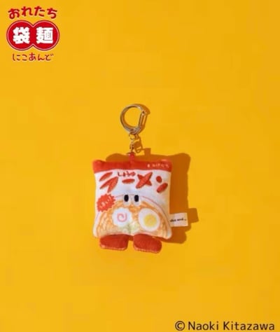 【 niko and 】... ×「おれたち袋麺」聯名絨毛吊飾8