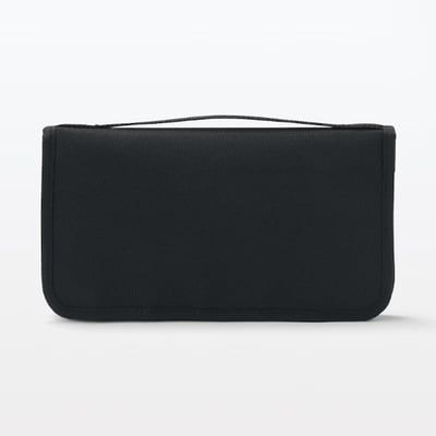 【日本MIJI 】附透明口袋的聚酯纖維護照套1