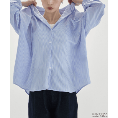 【 日本 etoll 】UV防曬連帽襯衫外套7