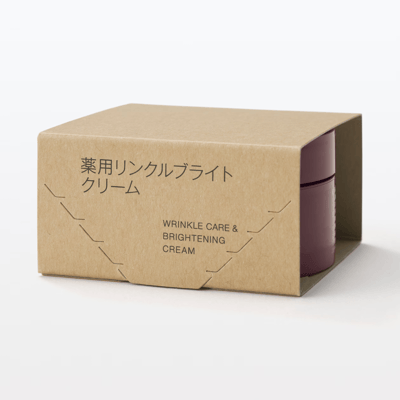【日本MUJI】藥用抗皺亮白霜 45g3