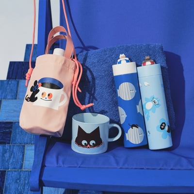 【 umao × Afternoon Tea 】2WAY保冷水壺袋1