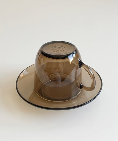 （現貨）韓國選物｜質感灰調咖啡杯盤組3