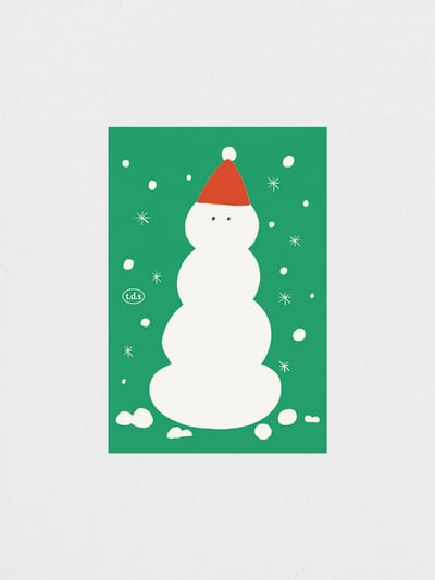 （現貨）韓國 t.d.s ｜Happy Christmas 聖誕明信片3