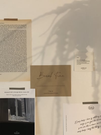 （現貨）韓國 t.d.s ｜break time 明信片組（6張）3