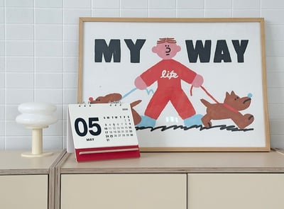 （預購）2026簡約桌曆（14色）2