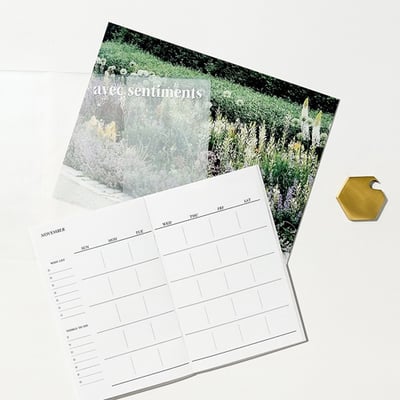 （現貨）韓國選品｜無時效年曆手帳本4