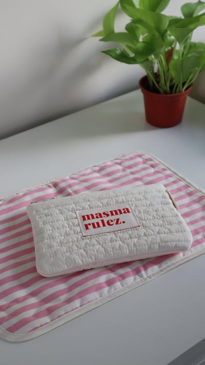 （現貨）韓國 masmarulez｜縫線收納包3