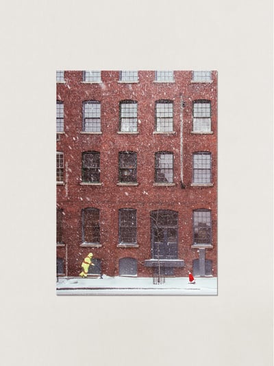 （現貨）韓國 t.d.s | 白色冬日系列 韓國A3海報9