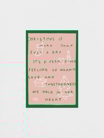 （現貨）韓國 t.d.s ｜Happy Christmas 聖誕明信片7