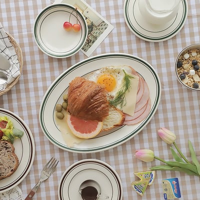 （預購）Romo 線條橢圓盤4