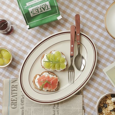 （預購）Romo 線條橢圓盤2