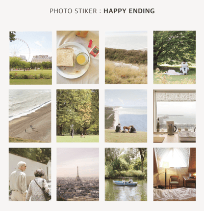 （預購）Beesket studio｜歐洲風景相片貼紙9