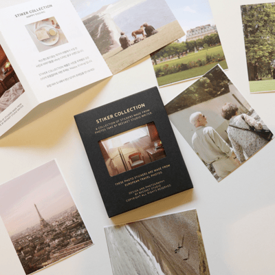 （預購）Beesket studio｜歐洲風景相片貼紙2