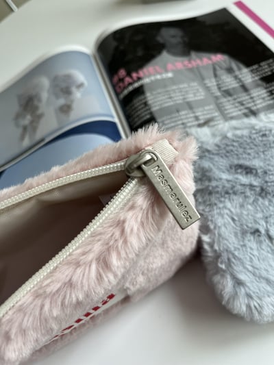 （現貨）韓國 masmarulez｜毛絨絨收納包3