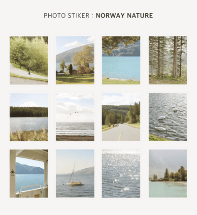 （預購）Beesket studio｜歐洲風景相片貼紙7