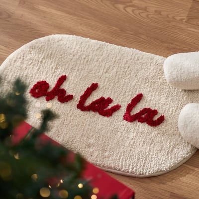 （預購）韓國 Bowell | 聖誕節吸水腳踏墊3