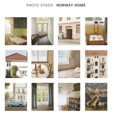 （預購）Beesket studio｜歐洲風景相片貼紙8