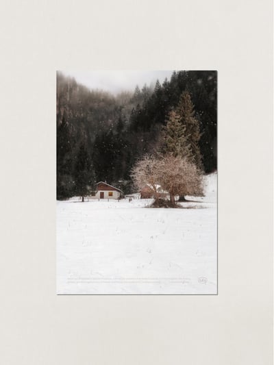 （現貨）韓國 t.d.s | 白色冬日系列 韓國A3海報5