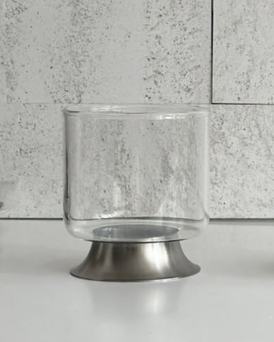 （現貨）韓國選物｜韓國人氣不鏽鋼底座玻璃杯 250ml1