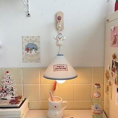 （預購）韓國小雪人掛燈 小夜燈 壁燈1