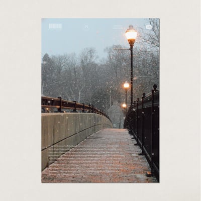 （現貨）韓國 t.d.s | 你的冬日系列 韓國A3海報7