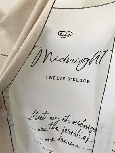 （現貨）韓國t.d.s｜歐膩自製法式浪漫掛布 fabric poster3