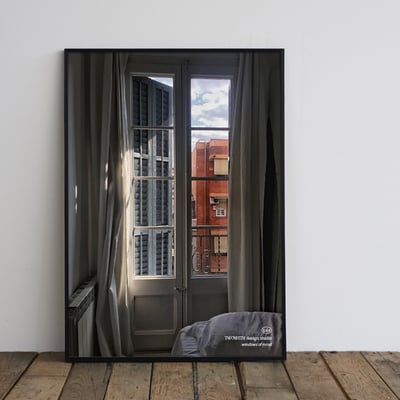 （現貨）韓國 t.d.s | 浪漫窗景系列 韓國A3海報3