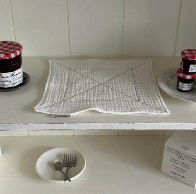 （現貨）韓國 susu studio ｜縫線家飾布/餐墊/抹布/隔熱墊1