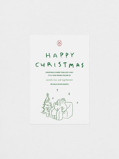 （現貨）韓國 t.d.s ｜Happy Christmas 聖誕明信片5